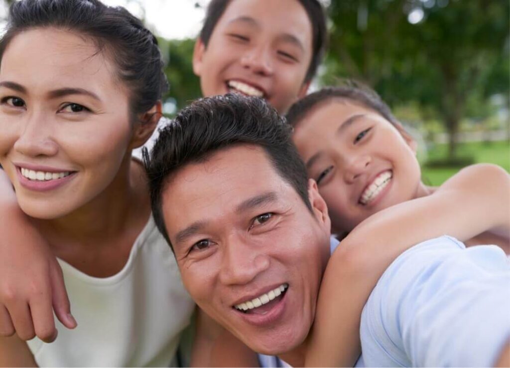 Happy family